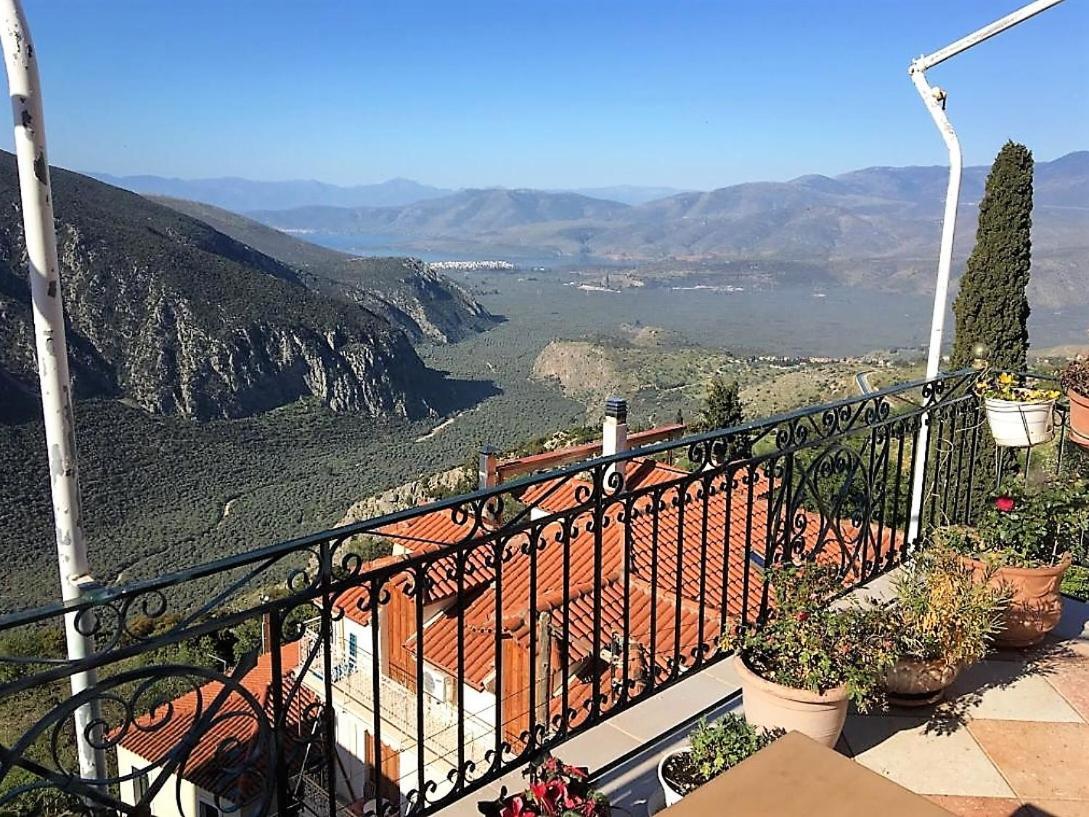 Delphi Aiolos Center Hotel Panoramic View&Yoga Harmony Hotel&Rooms Exterior foto